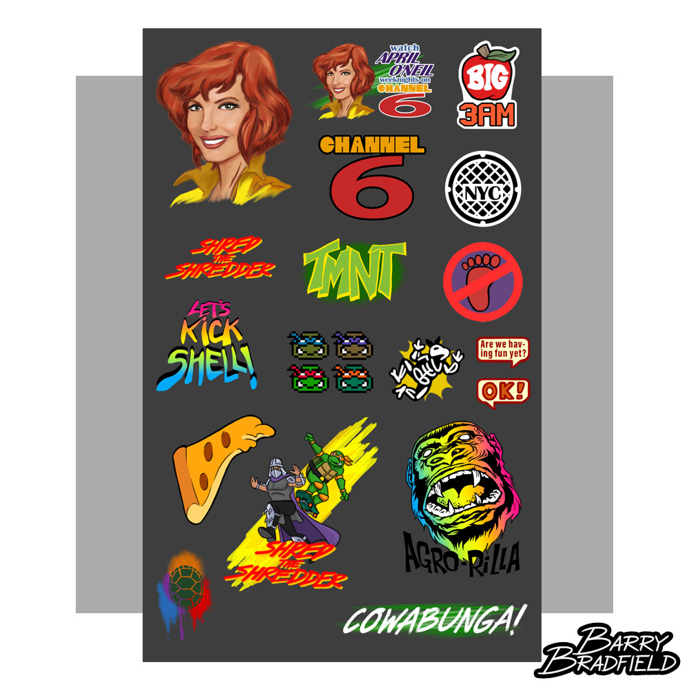 Customizable Decal Sheet | Teenage Mutant Ninja Turtles Gallery [Unused]