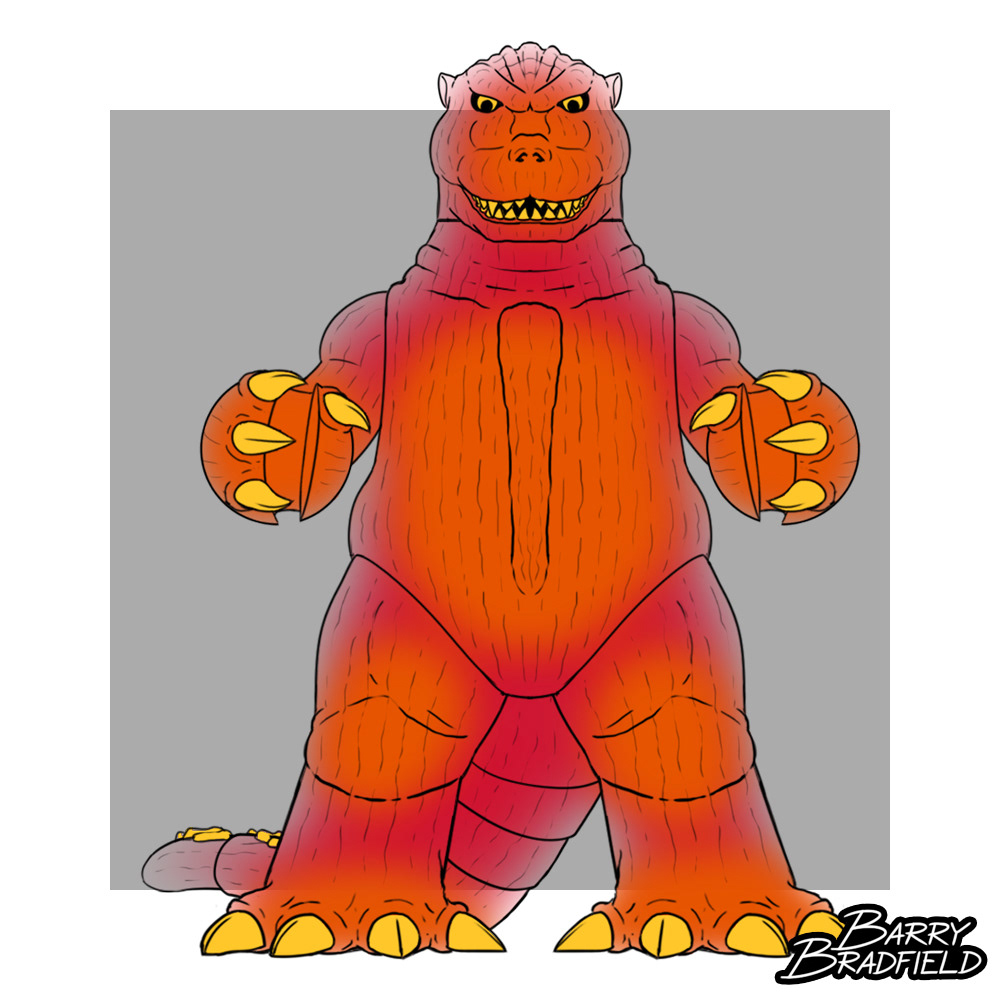 Burning Red Godzilla | Godzilla