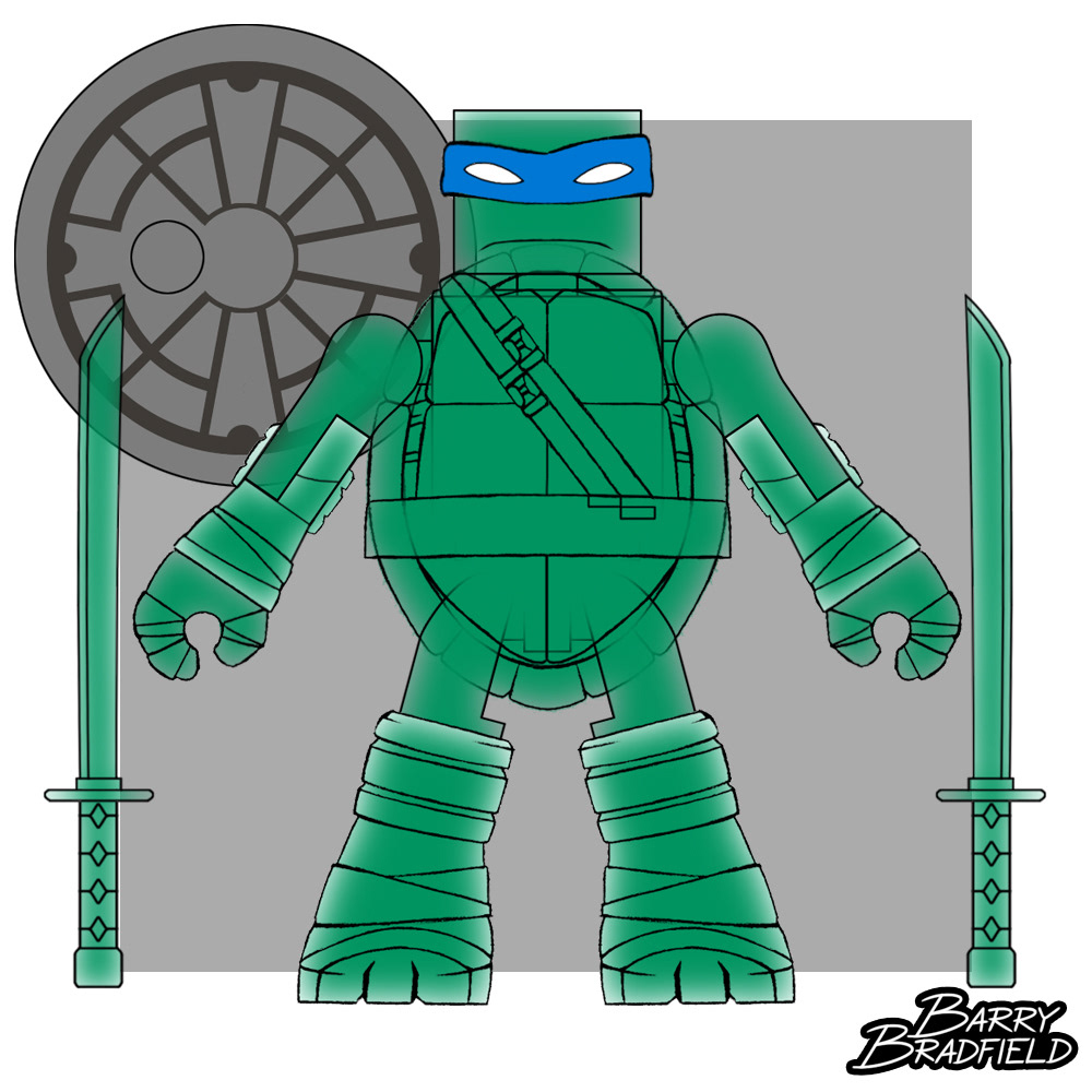 Mutagen Leonardo | Teenage Mutant Ninja Turtles [Nickelodeon] Wave 1