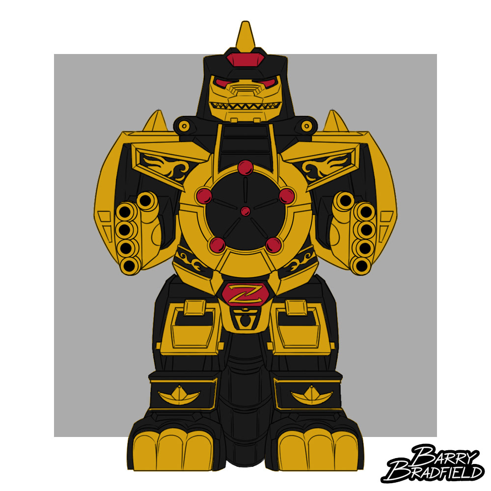 Gold Dragonzord | Mighty Morphin Power Rangers