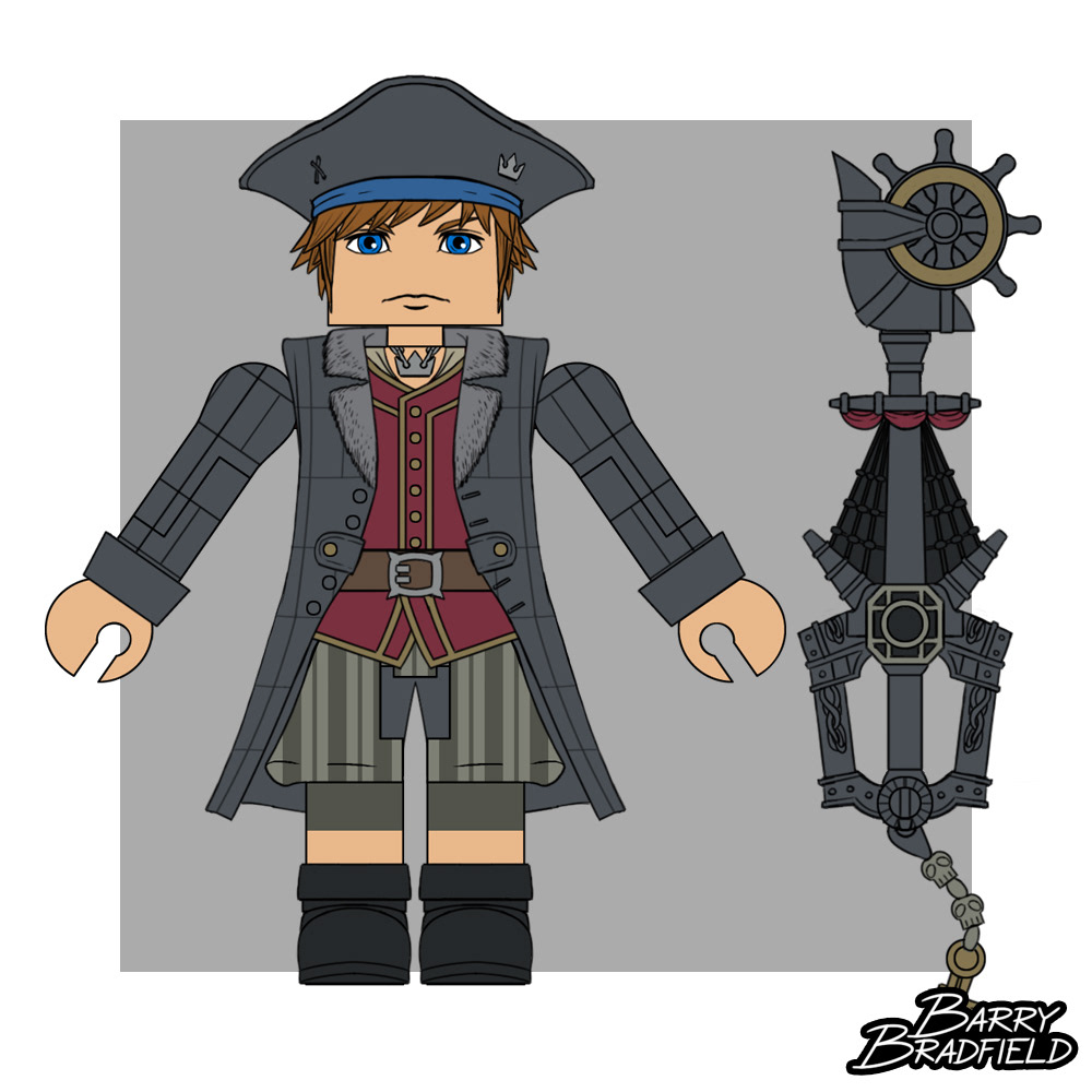 Pirates of the Caribbean Sora | Kingdom Hearts Wave 4 [Unproduced]