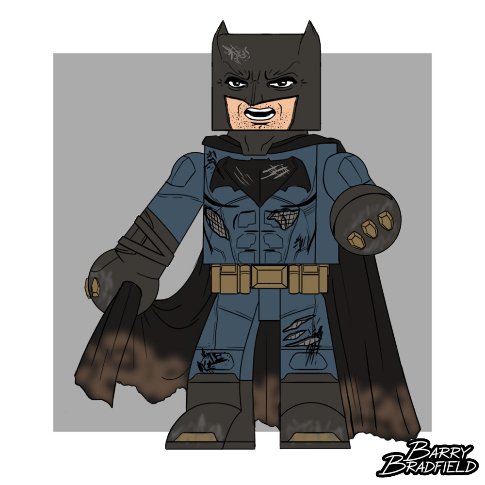 Battle Damaged Batman | Justice League Movie