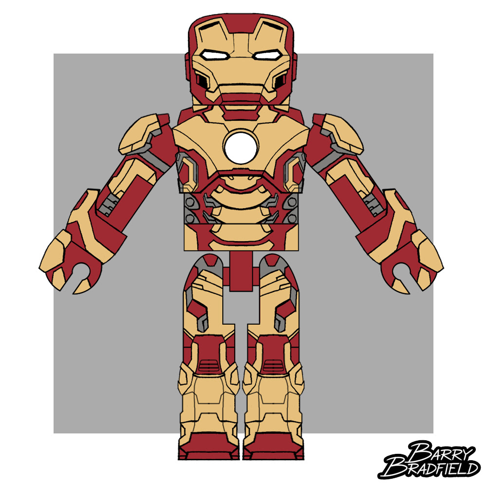 Iron Man Mk.42 | Marvel Iron Man 3 Hall of Armour