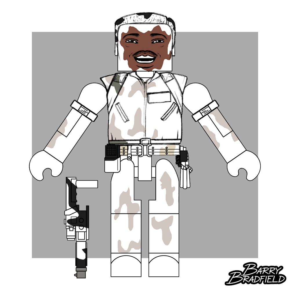 Gooey Winston Zeddemore | Ghostbusters Wave 3