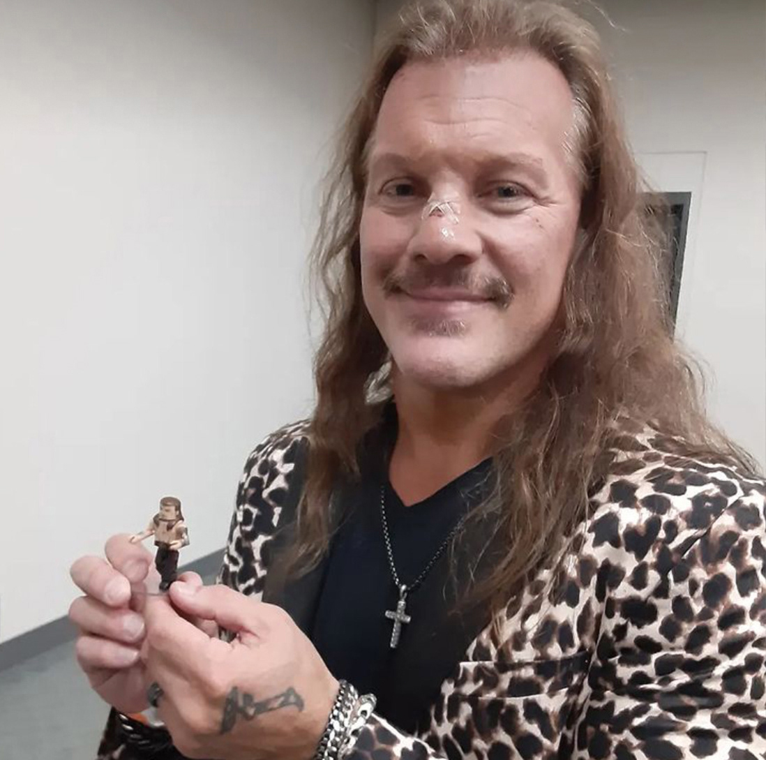 AEW's Chris Jericho with his Minimate