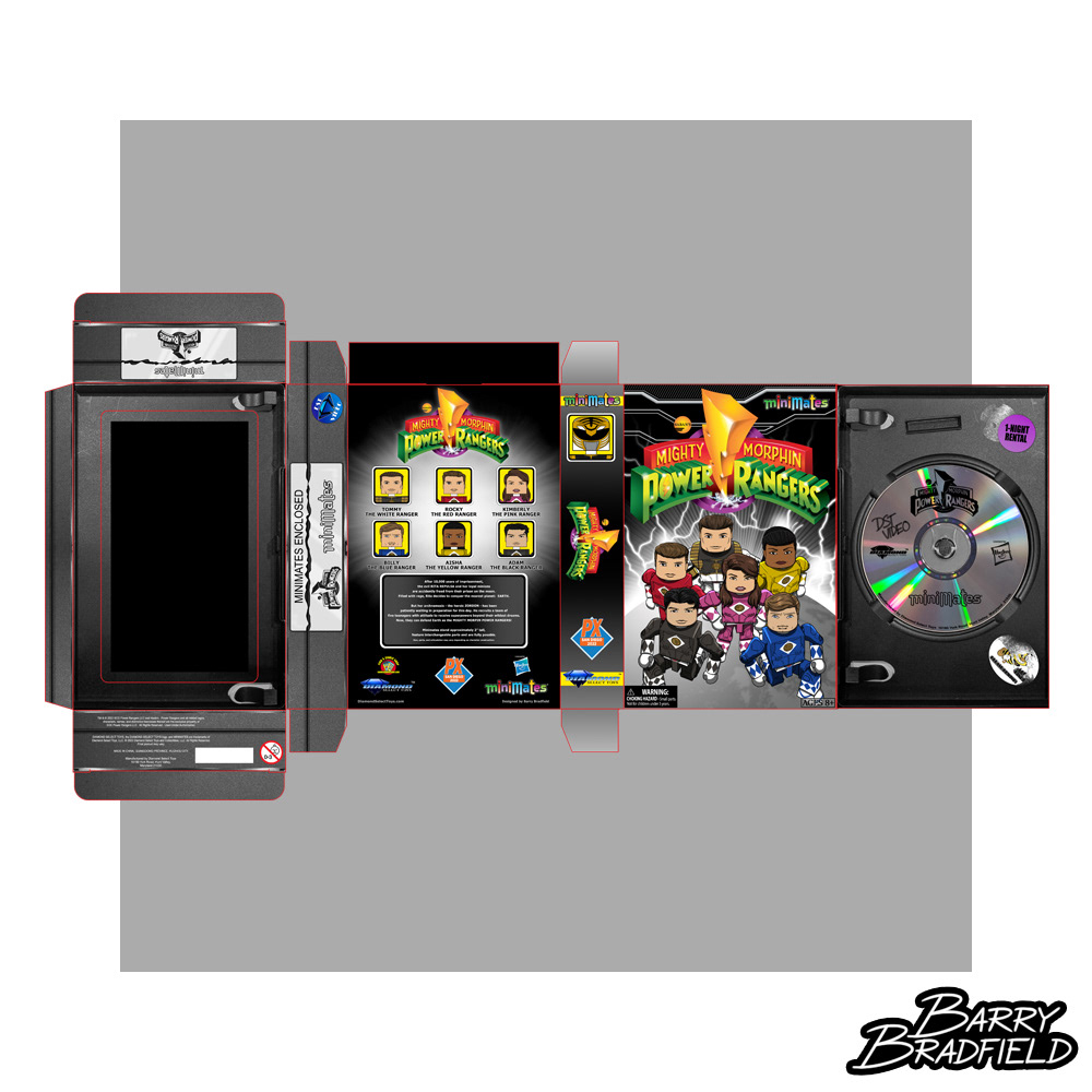 Mighty Morphin Power Rangers 6-Pack