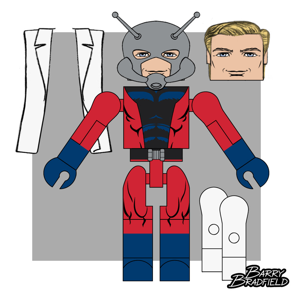 Lab Attack Ant-Man | Marvel Best Of Wave 3