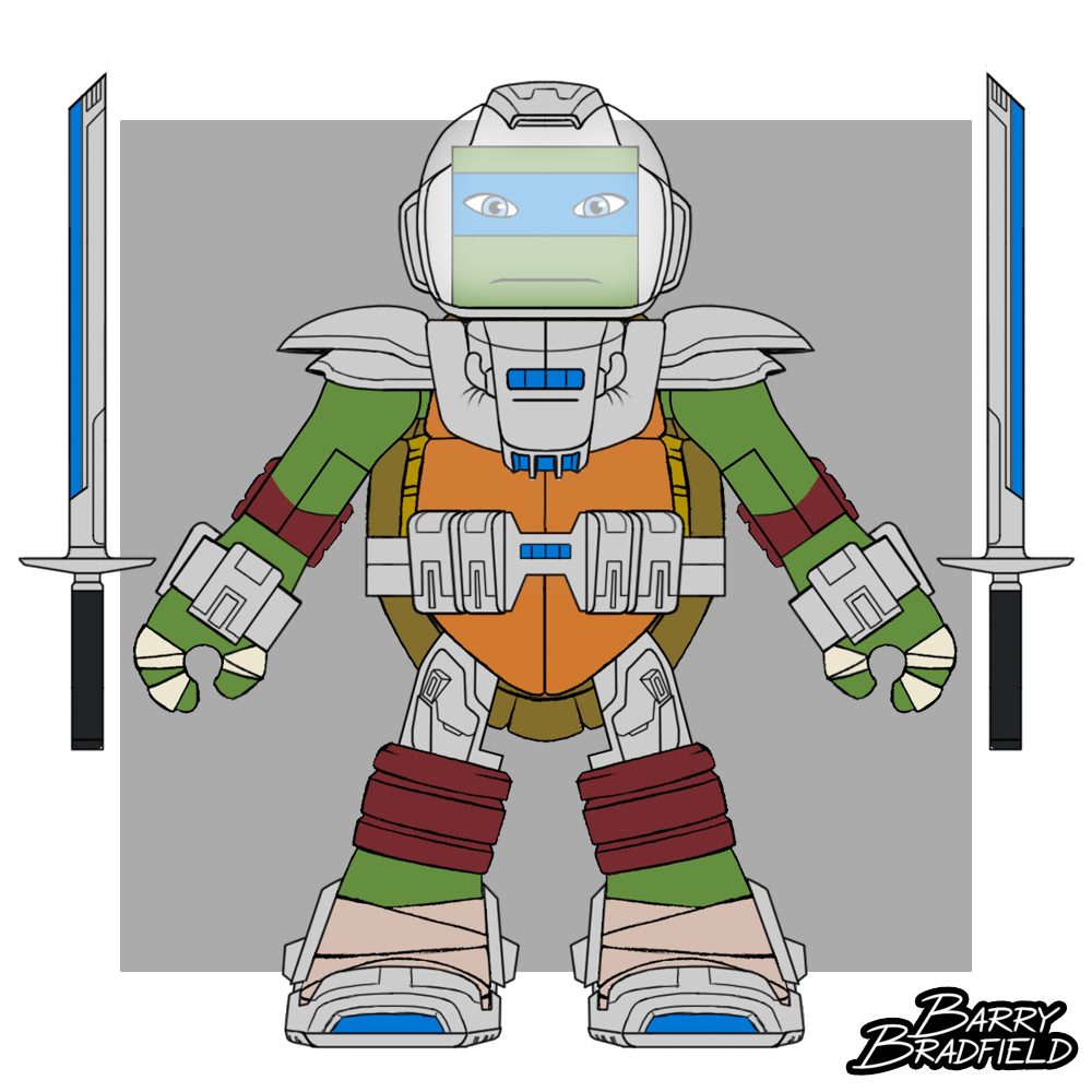 Space Suit Leonardo | Teenage Mutant Ninja Turtles [Nickelodeon] Wave 4
