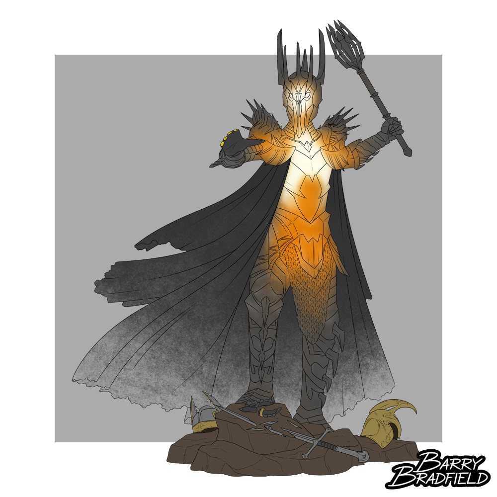 Sauron (Defeated) | Lord of the Rings [Unused]