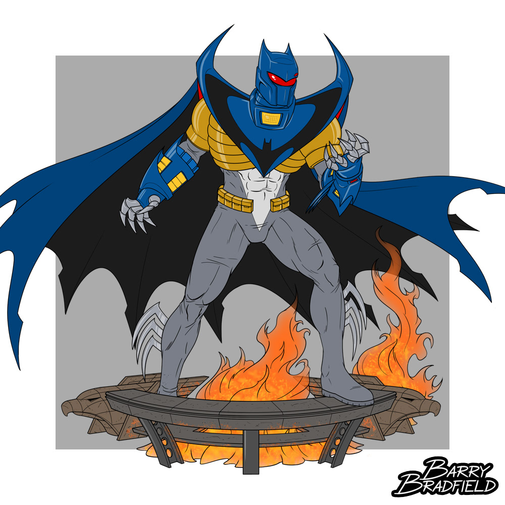 Knightquest Azrael as Batman | DC Comics [Unproduced]