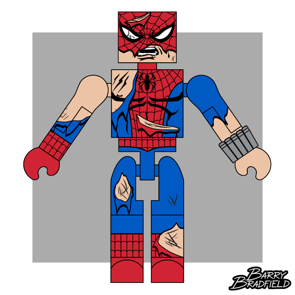 Battle Ravaged Spider-Man | Marvel Spider-Man Friends & Foes