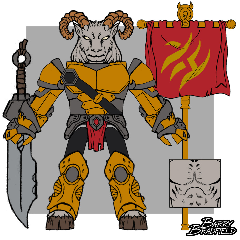 Battle Leader Vorin | Battle Beasts Wave 3 [Unproduced]