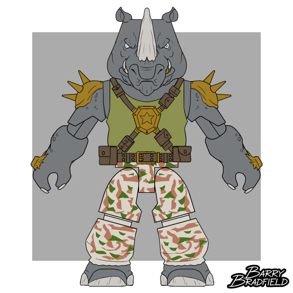 Rocksteady | Teenage Mutant Ninja Turtles [Nickelodeon] Wave 3