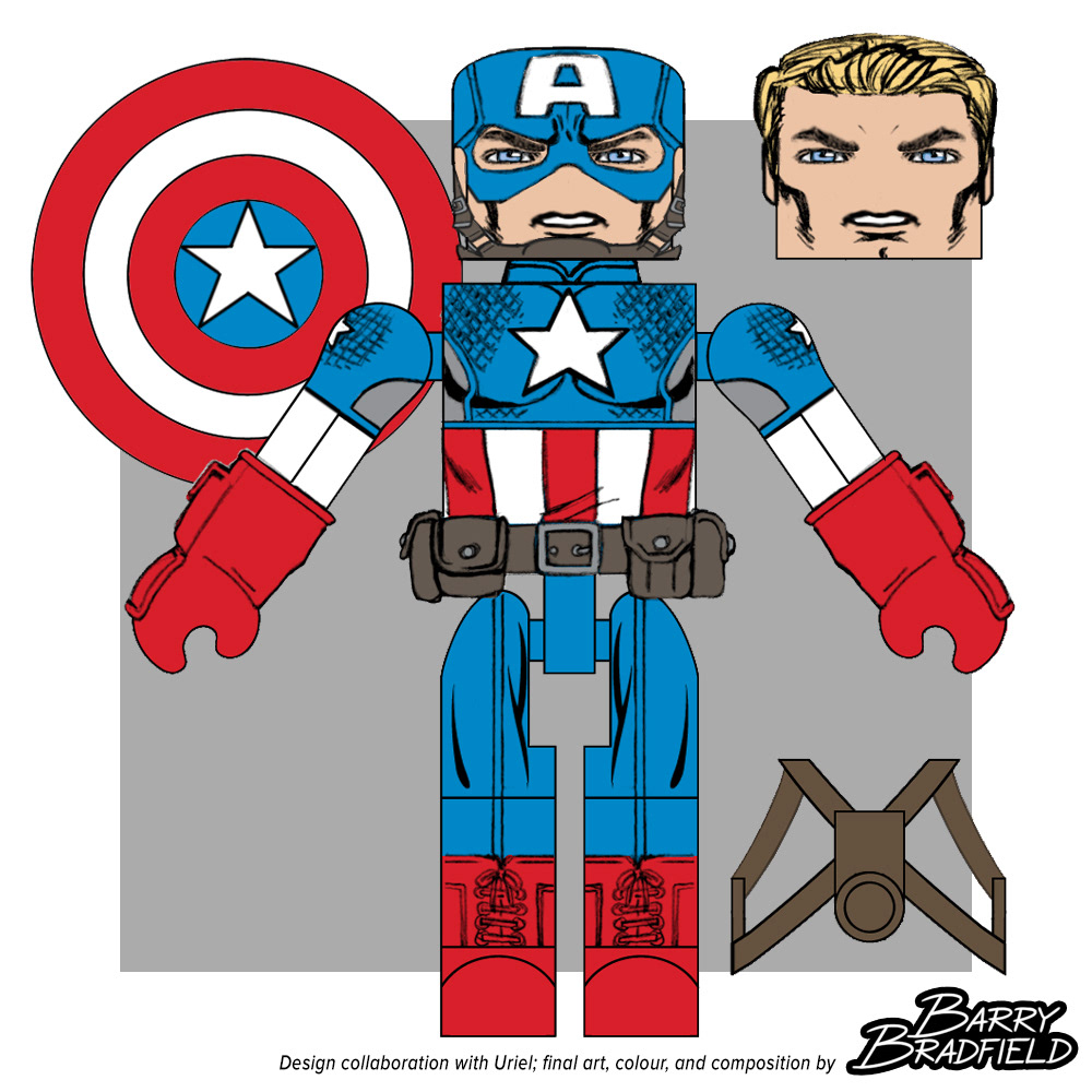 Ultimates 2 Captain America | Marvel Captain America Through The Ages [Unused]
