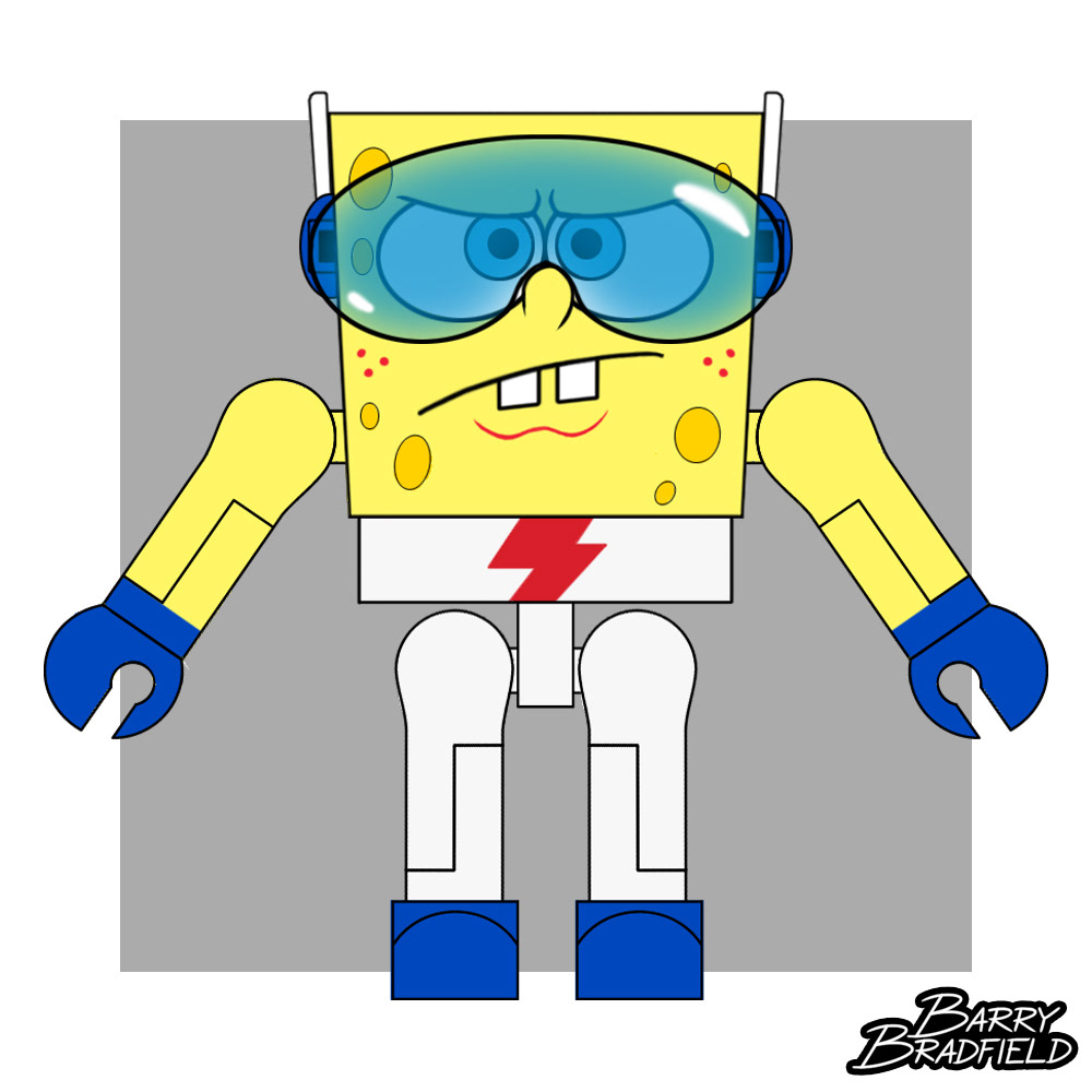 SpongeBob as Quickster | SpongeBob SquarePants Wave 2 [Unproduced]