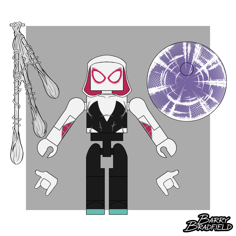 Gwen Stacy Ghost Spider | Marvel Wave 85