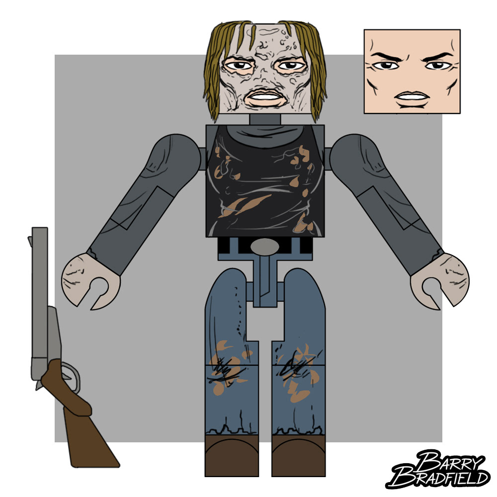 Alpha, Whisperer Zombie | The Walking Dead Wave 9 [Unproduced]