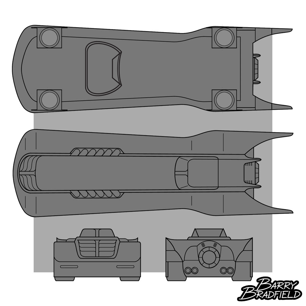 The Batmobile | Batman The Animated Series