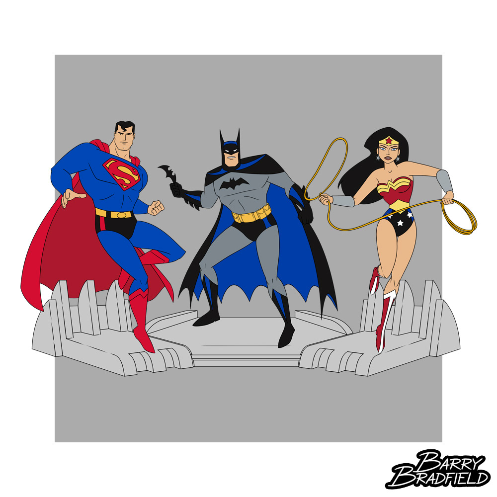 Justice League Trinity | Justice League The Animated Series