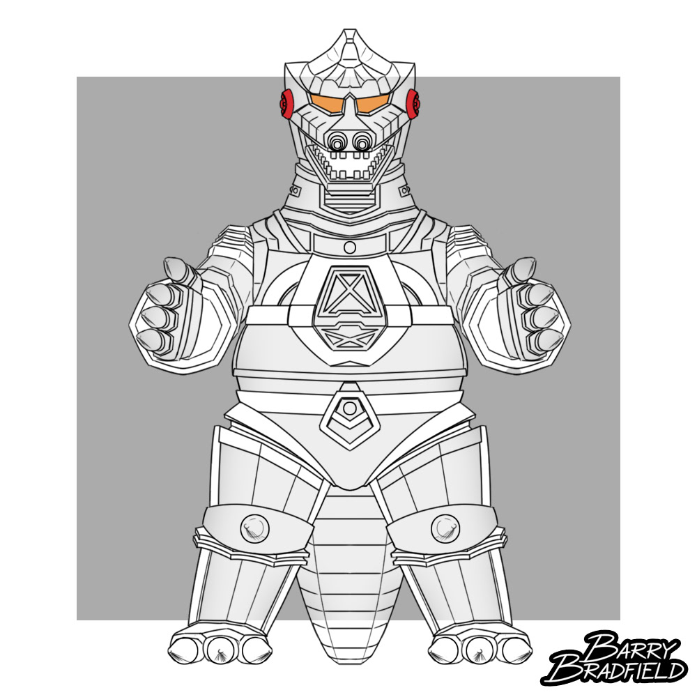 Glow In The Dark Mechagodzilla | Godzilla