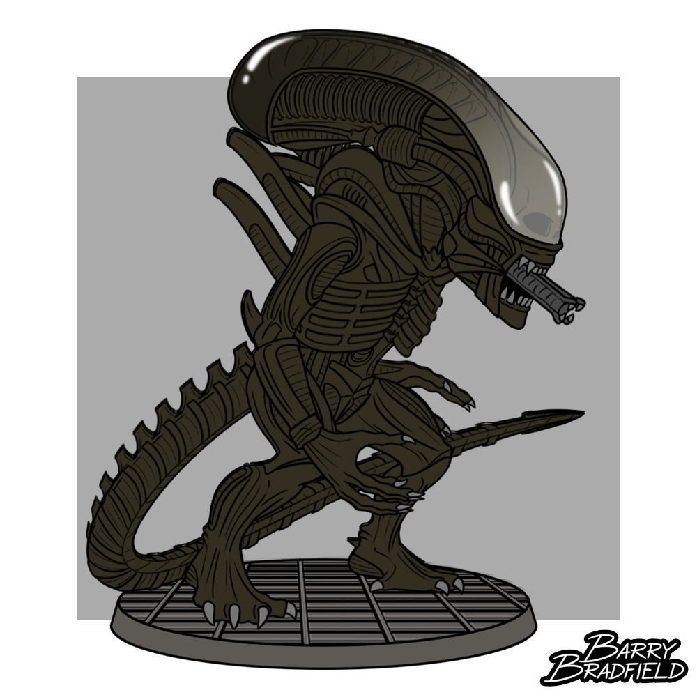 Attacking Big Chap | Aliens