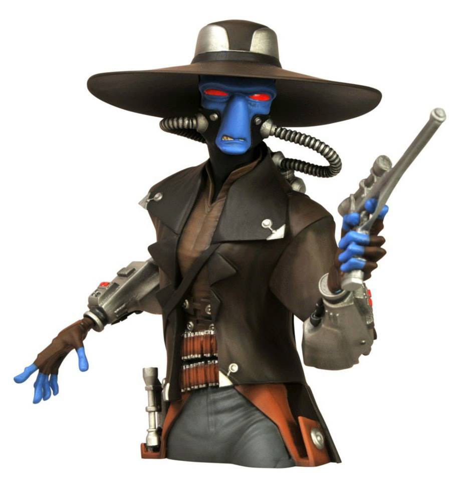 Star Wars The Clone Wars Cad Bane. Design, colour.