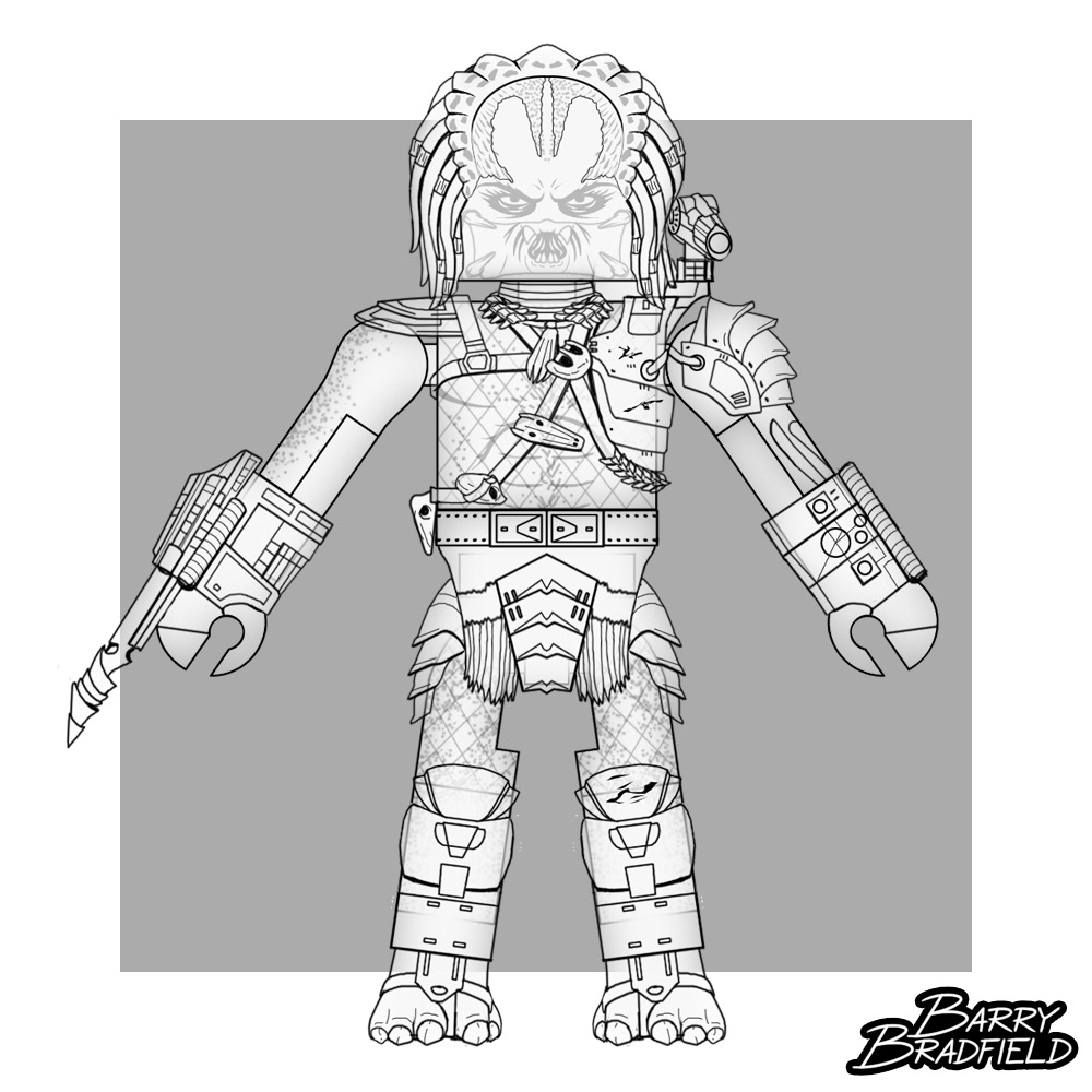 Classic Cloaked Open Mouth Predator | Predator Wave 3