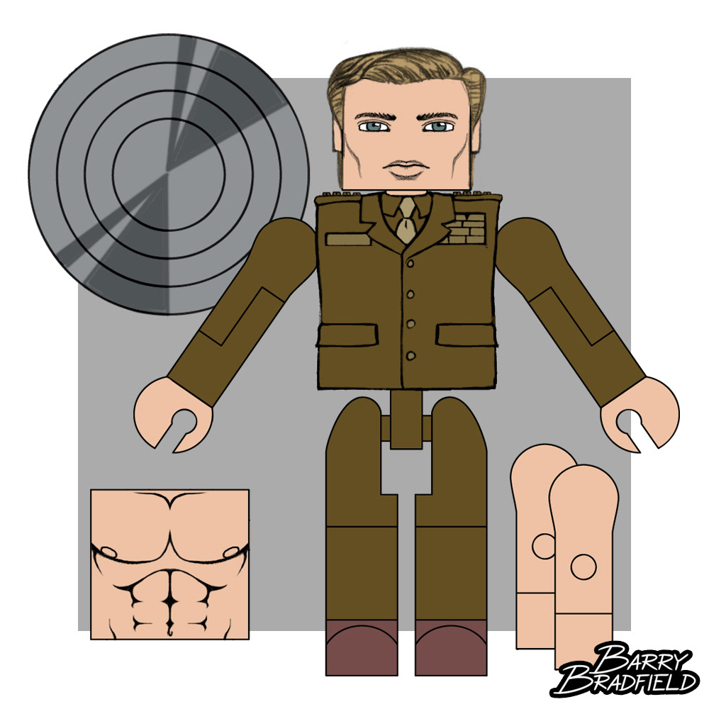 Steve Rogers | Marvel Captain America The First Avenger [Unproduced]