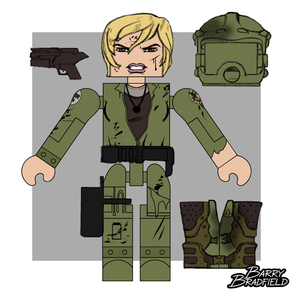 Battle Damaged Starbuck | Battlestar Galactica Vehicles