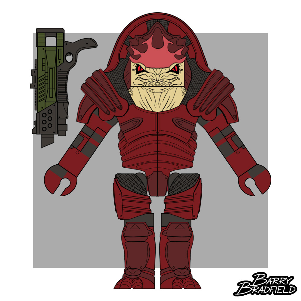 Wrex | Mass Effect Wave 1