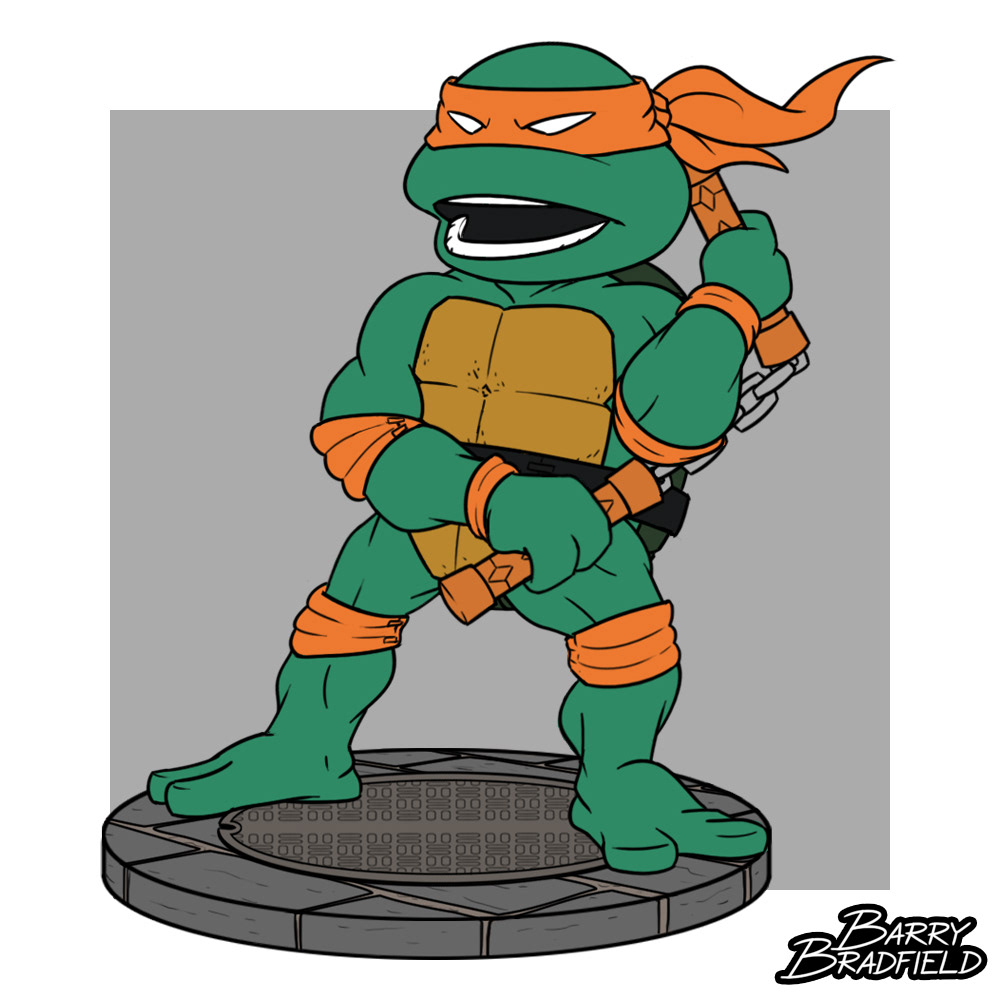 Retro Collector Michelangelo | Teenage Mutant Ninja Turtles