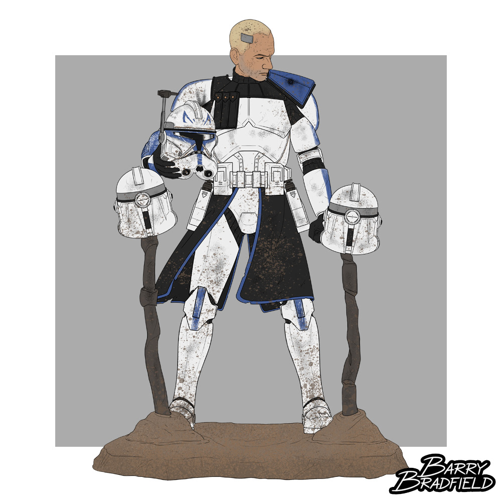 Captain Rex (Clone Graveyard) | Star Wars The Clone Wars [Unproduced]