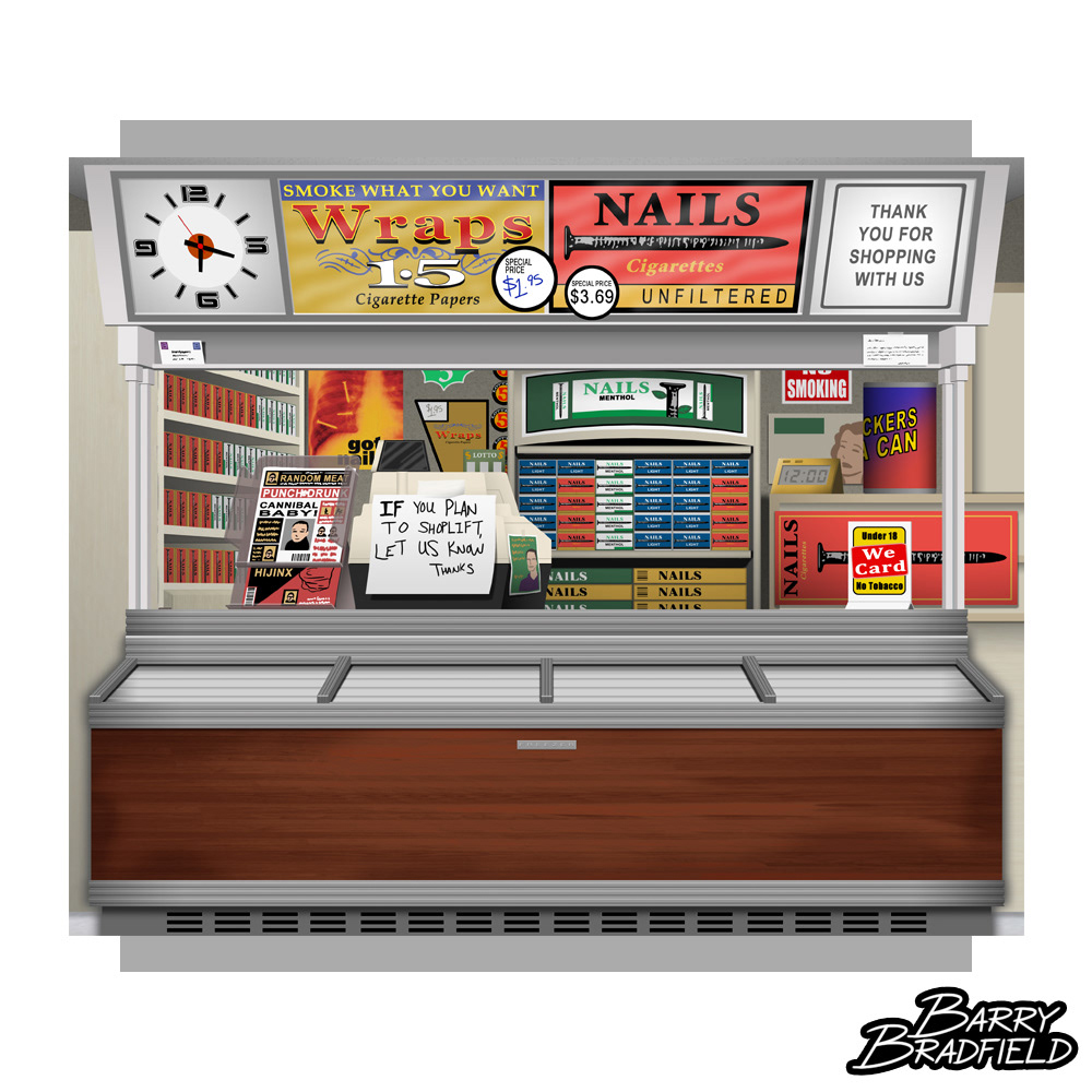 Quick Stop Groceries [Interior] | Clerks Select Figures