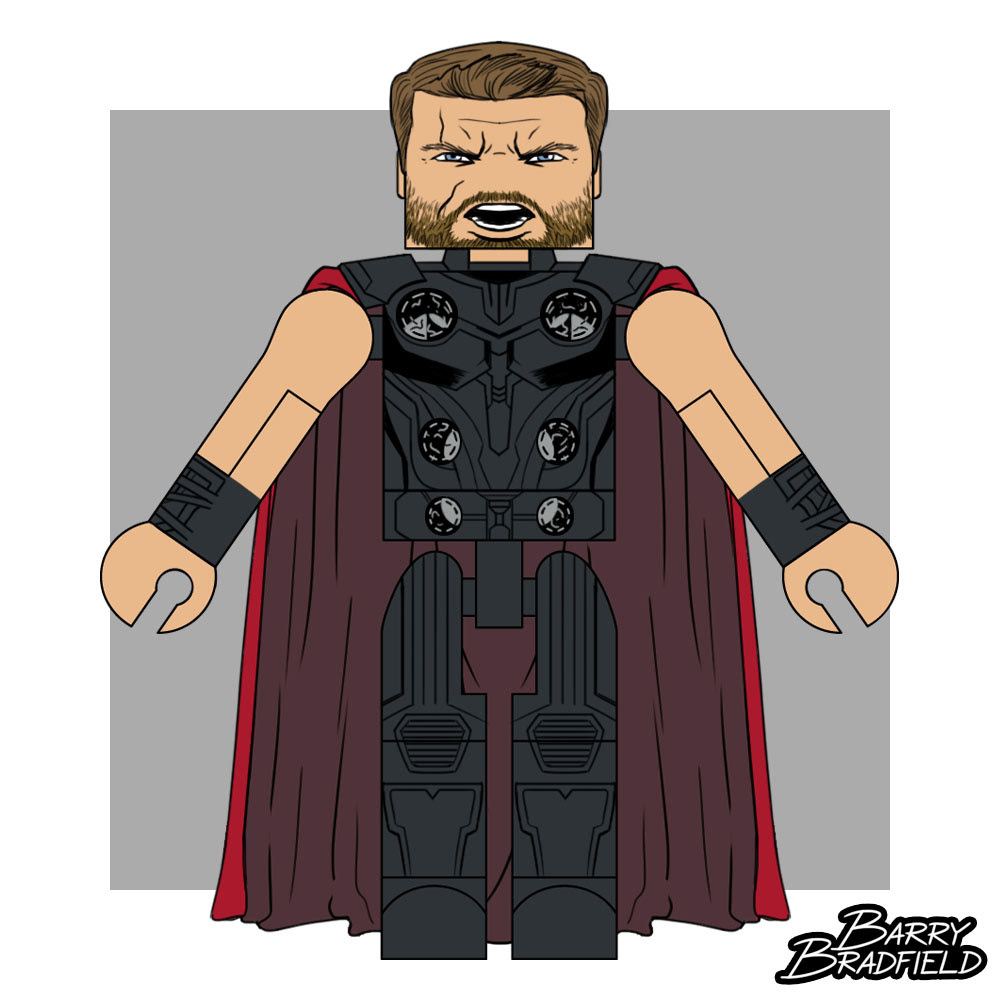 Caped Thor | Marvel Avengers Infinity War [Unused]