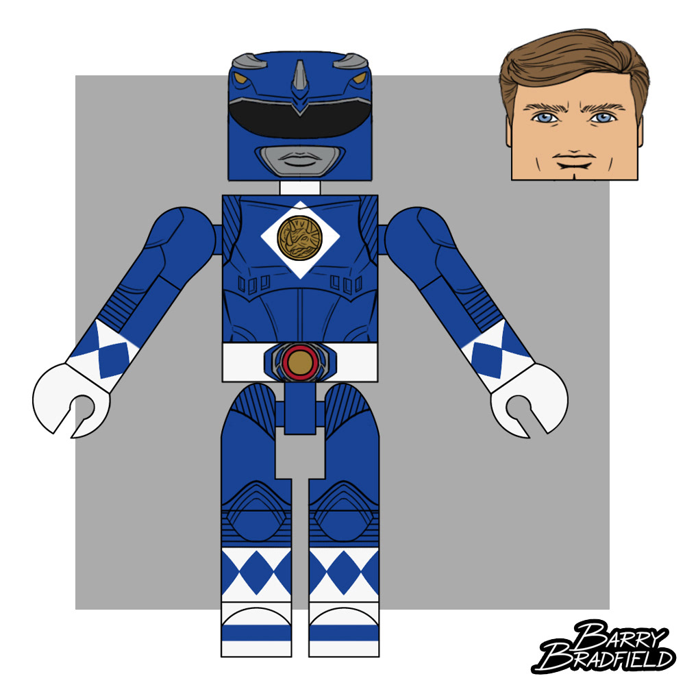 Blue Ranger | Mighty Morphin Power Rangers 6-Pack