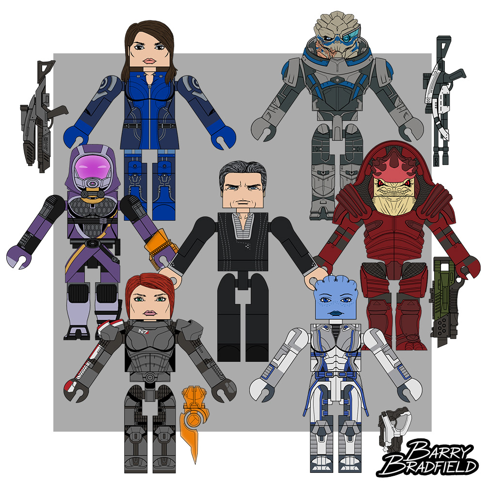 Minimates | Mass Effect [BioWare]