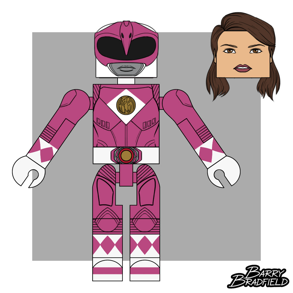 Pink Ranger | Mighty Morphin Power Rangers 6-Pack