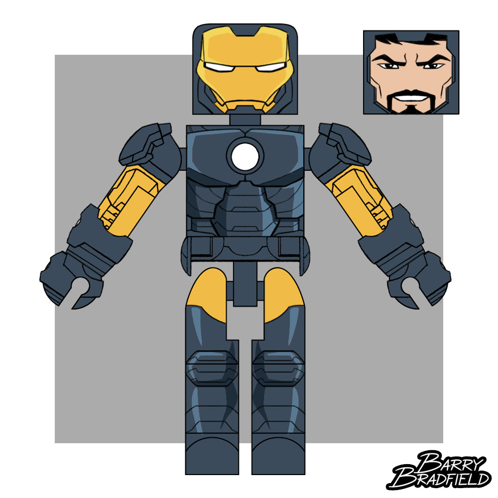 Dark Avengers Iron Man | Marvel Walgreens Wave 2