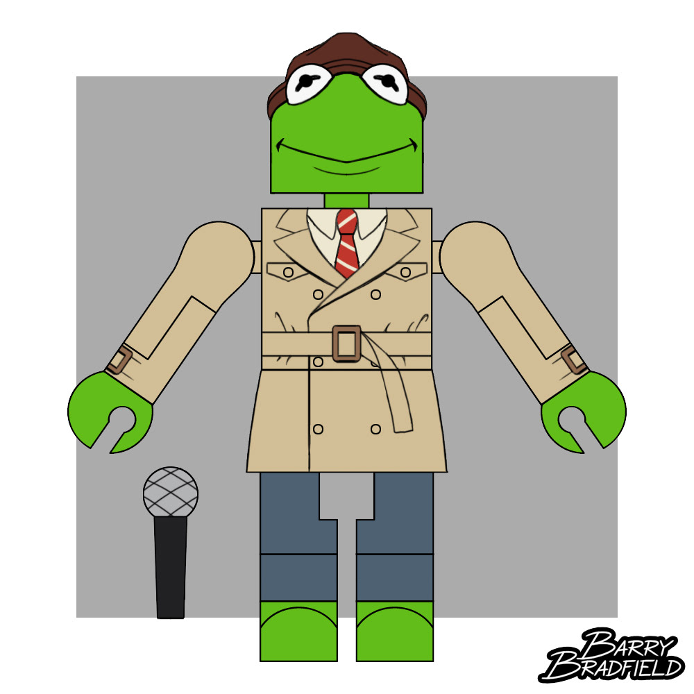 Trenchcoat Kermit | The Muppets Wave 2