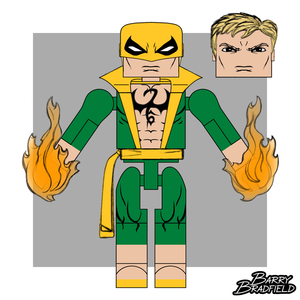 Classic Iron Fist | Marvel Best Of Wave 3 [Unused]