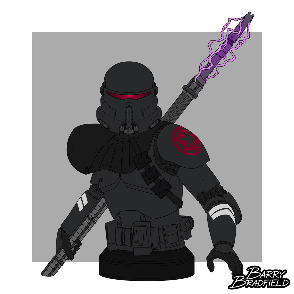 Electrostaff Purge Trooper | Star Wars Jedi Fallen Order [Unproduced]