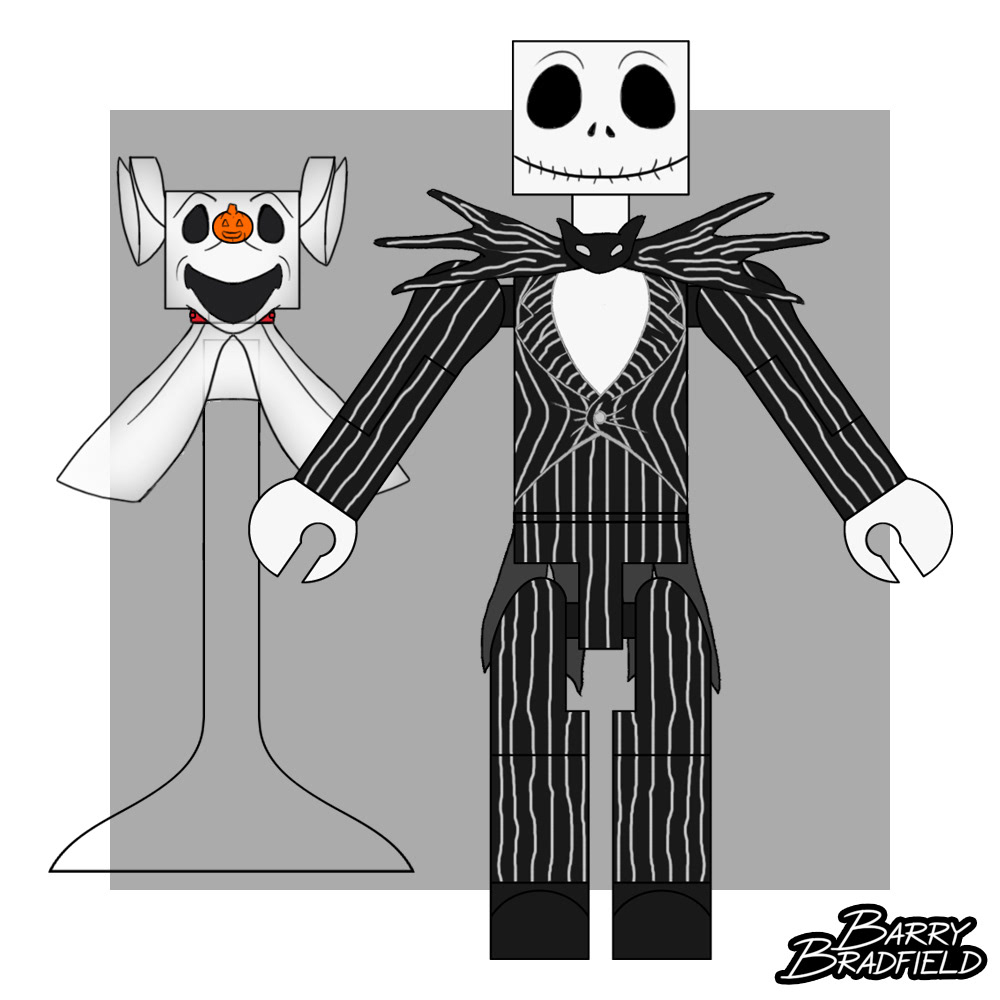 Jack Skellington & Zero | The Nightmare Before Christmas 6-Pack