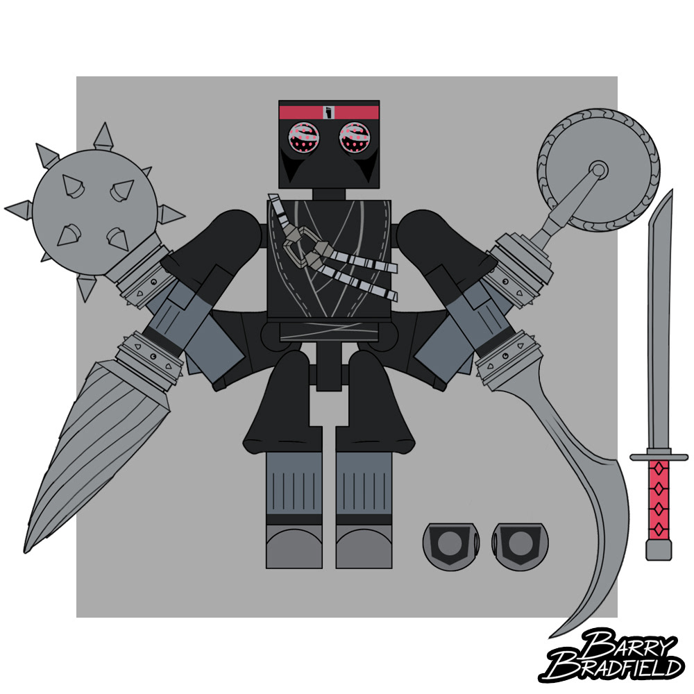 Foot-Bot | Teenage Mutant Ninja Turtles [Nickelodeon] Wave 1