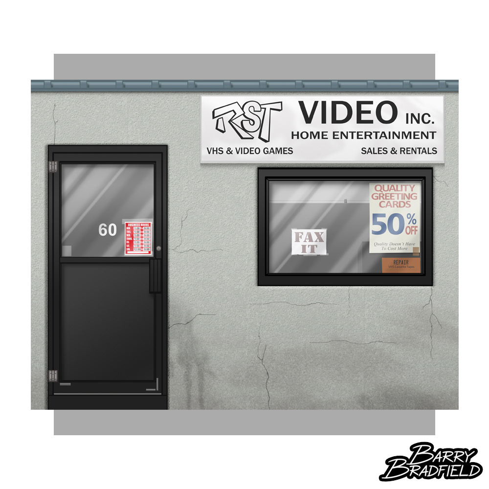 RST Video [Exterior] | Clerks Select Figures