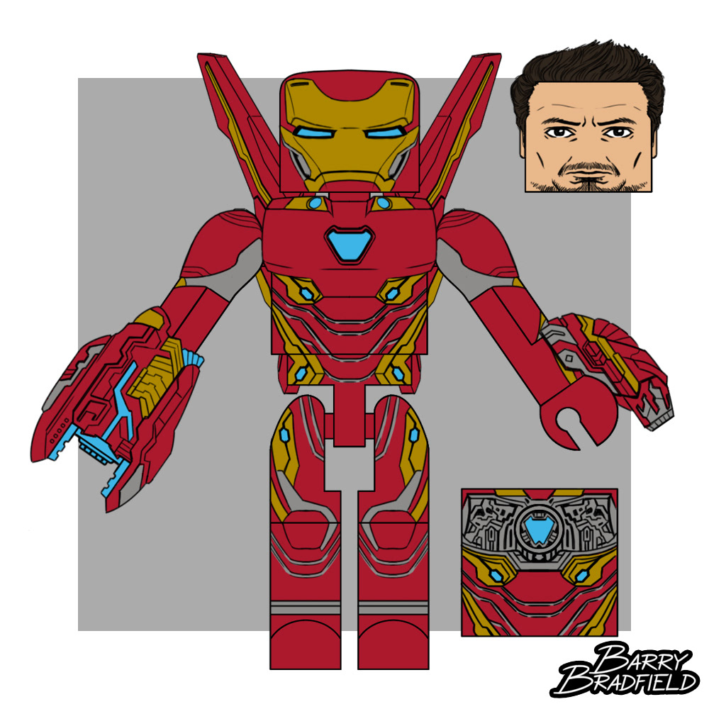 Iron Man Mk.50 | Marvel Avengers Endgame [Unused]
