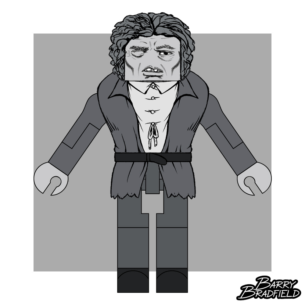 Black & White Quasimodo | Universal Monsters Wave 3