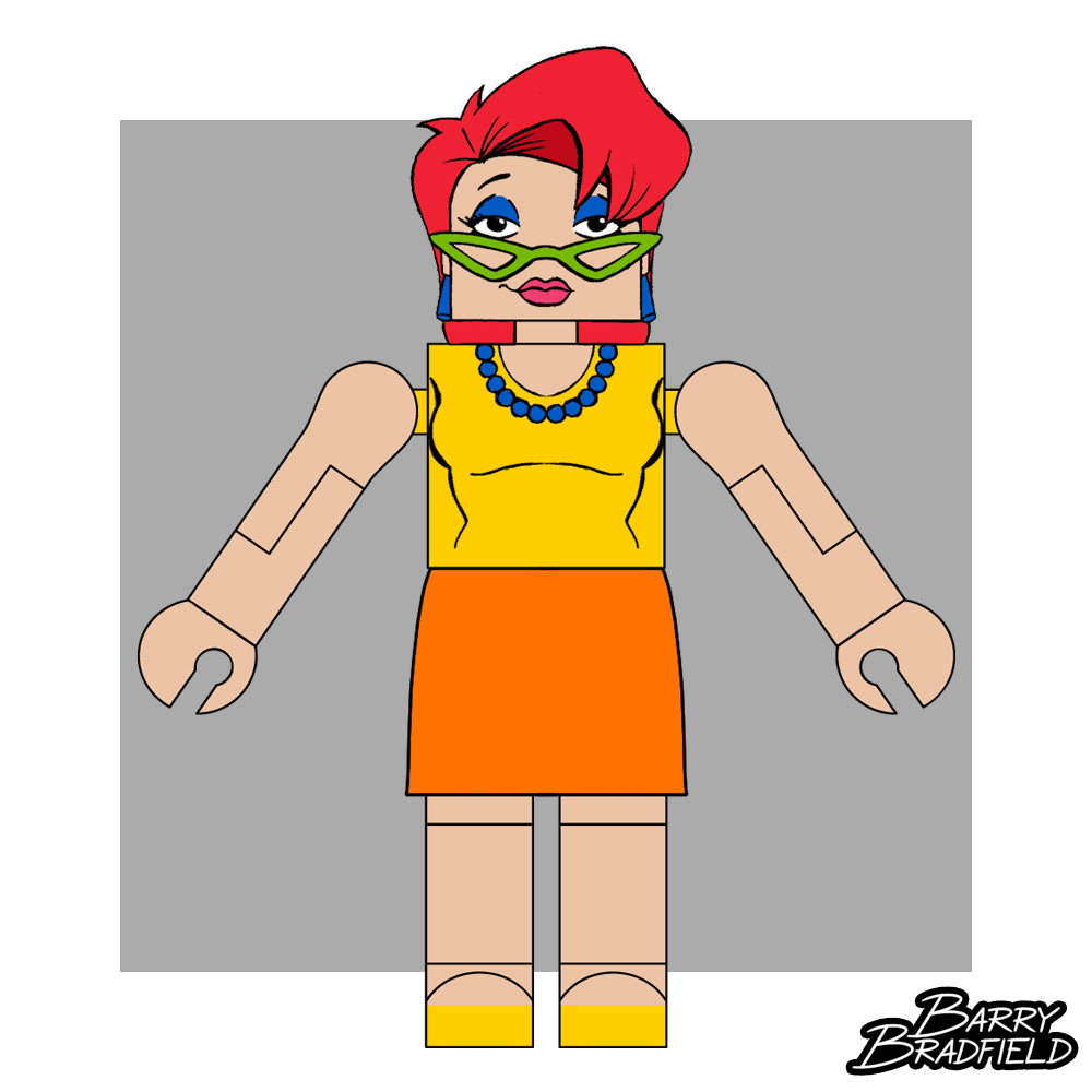 Janine Melnitz (Yellow) | The Real Ghostbusters