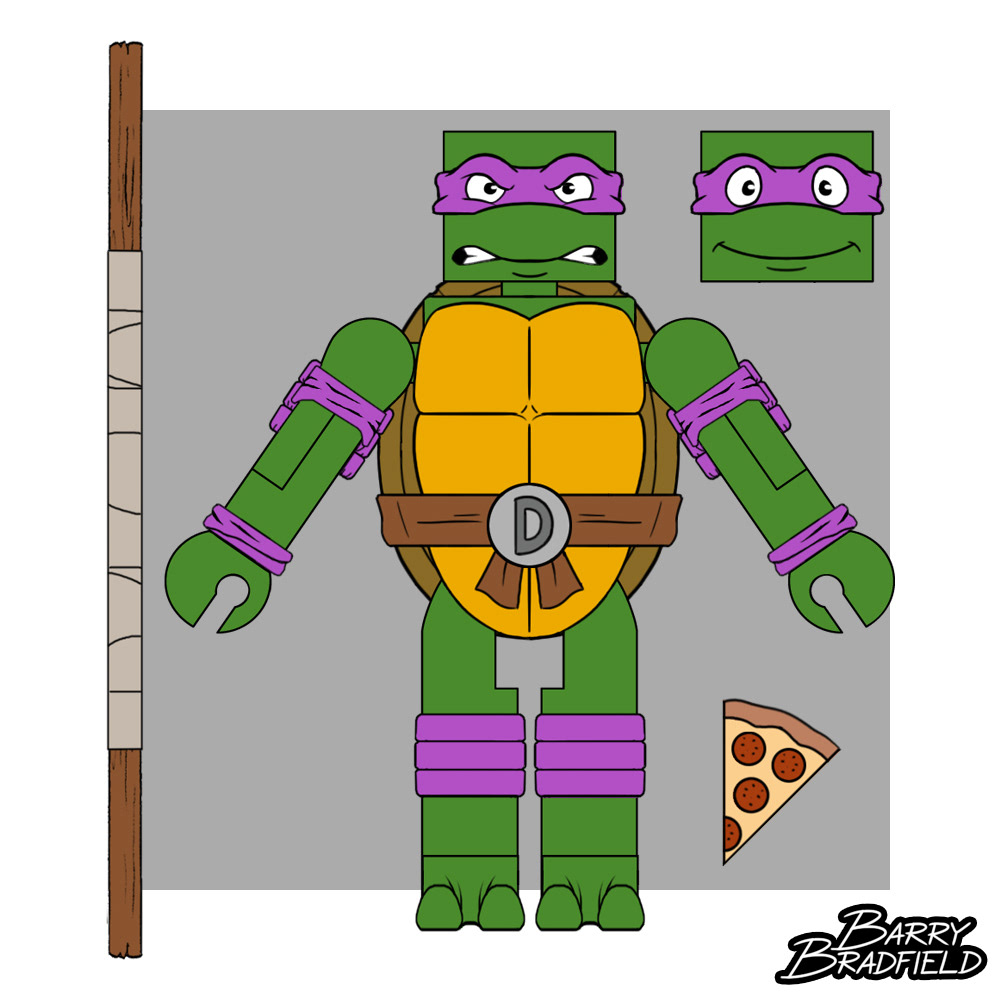Donatello | Teenage Mutant Ninja Turtles Retro Cartoon