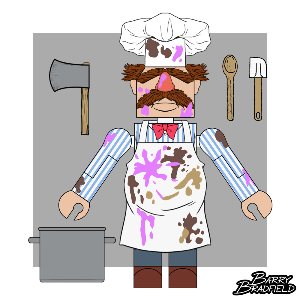 Batter Damaged Swedish Chef | The Muppets Wave 1