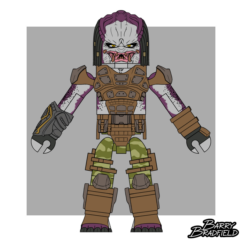 Emissary Predator 1 (Open Mouth) | The Predator [Unused]